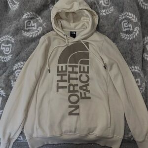 The North Face woman’s cream Hoodie S/P
